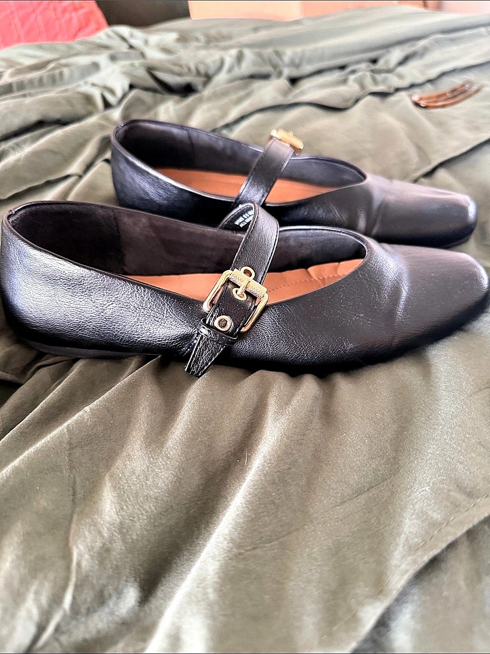 Dolce Vita Mulaney Mary Jane Flats Black US 8.5
